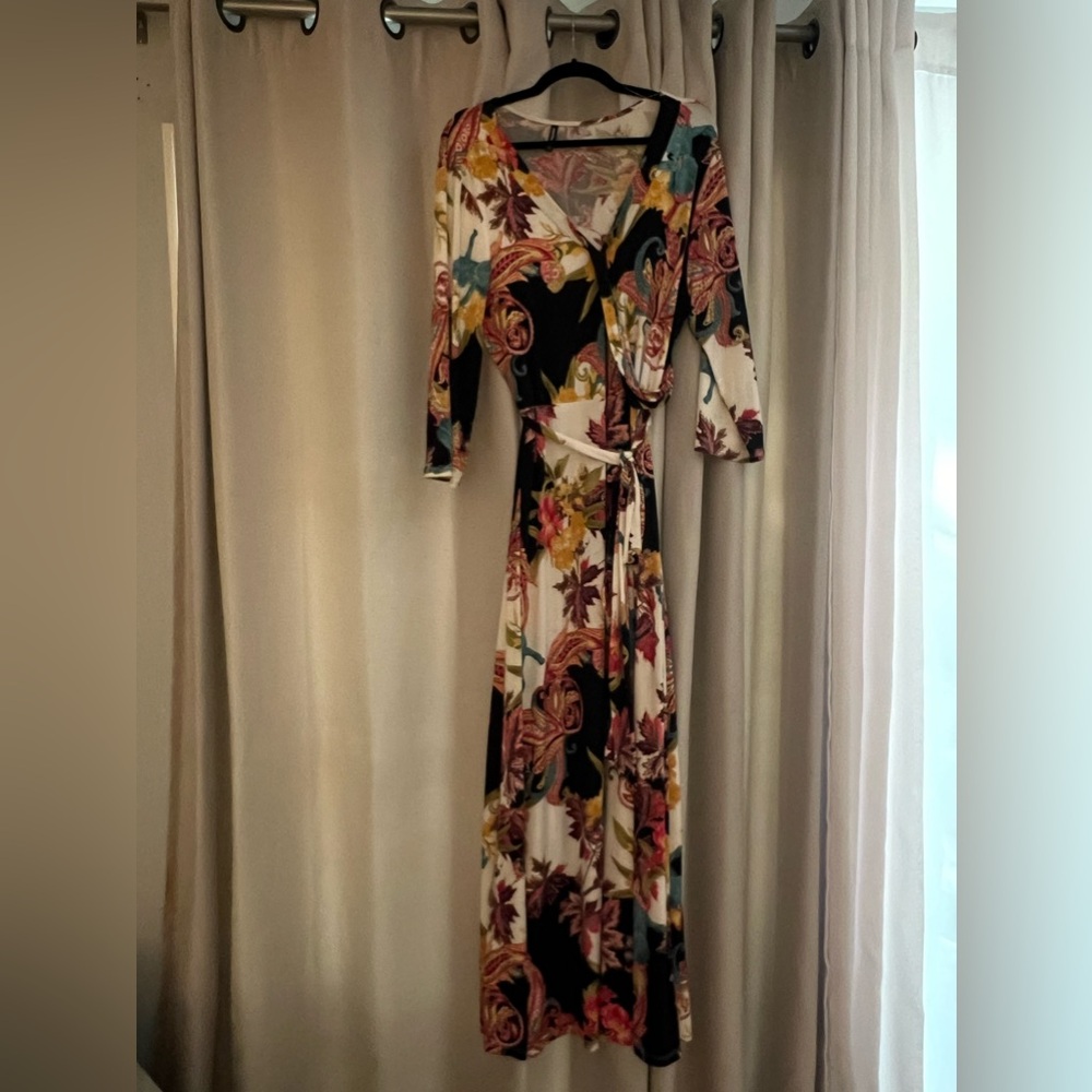 Paisley floral dress
